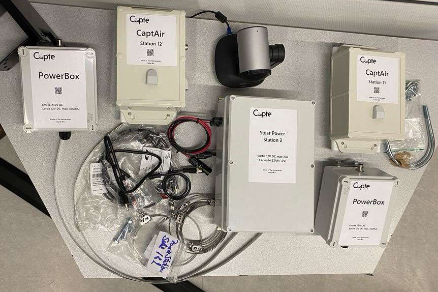 CAPTE devices voor verzamlen luchtkwaliteite