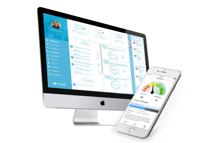 Schermen met Vital 10 ePortal