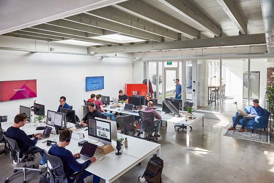 BUKU team in hun werkomgeving