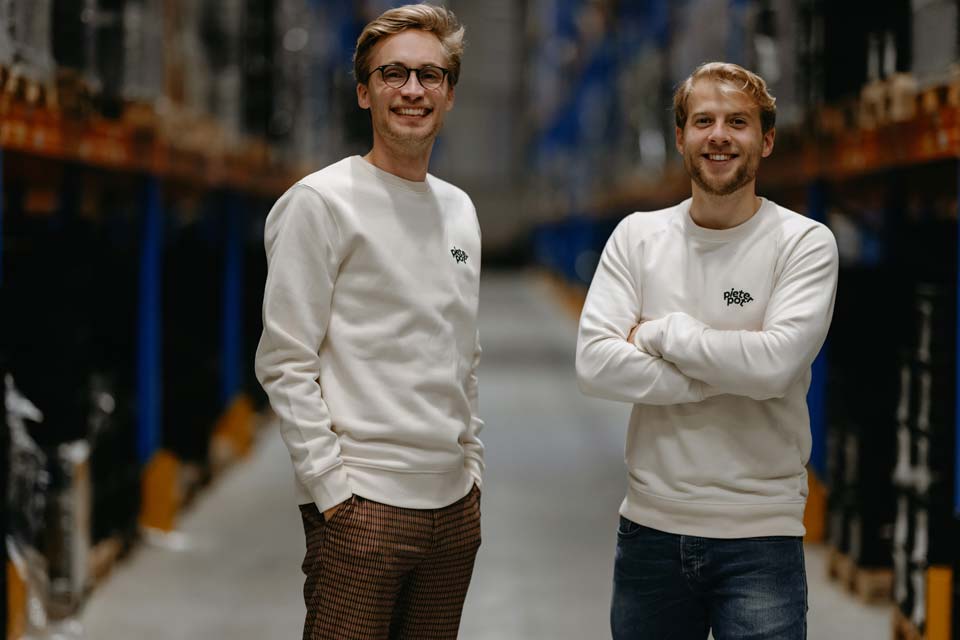 Oprichter van Pieter Pot Jouri Schoemaker en Martijn Bijmolt