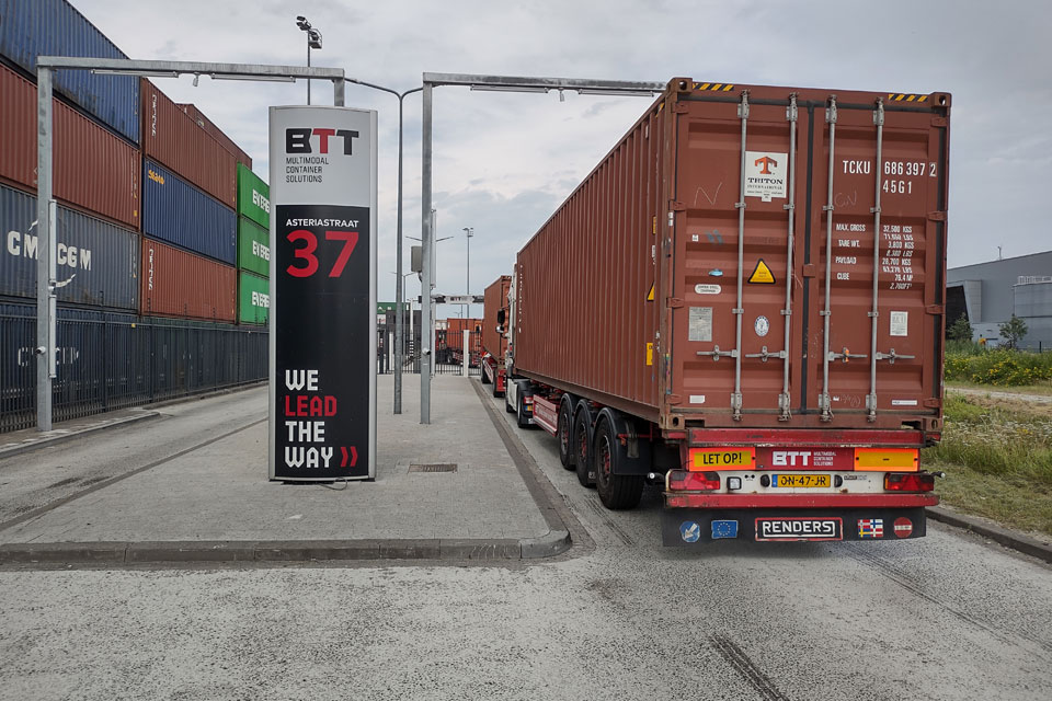 Sentors container herkenning