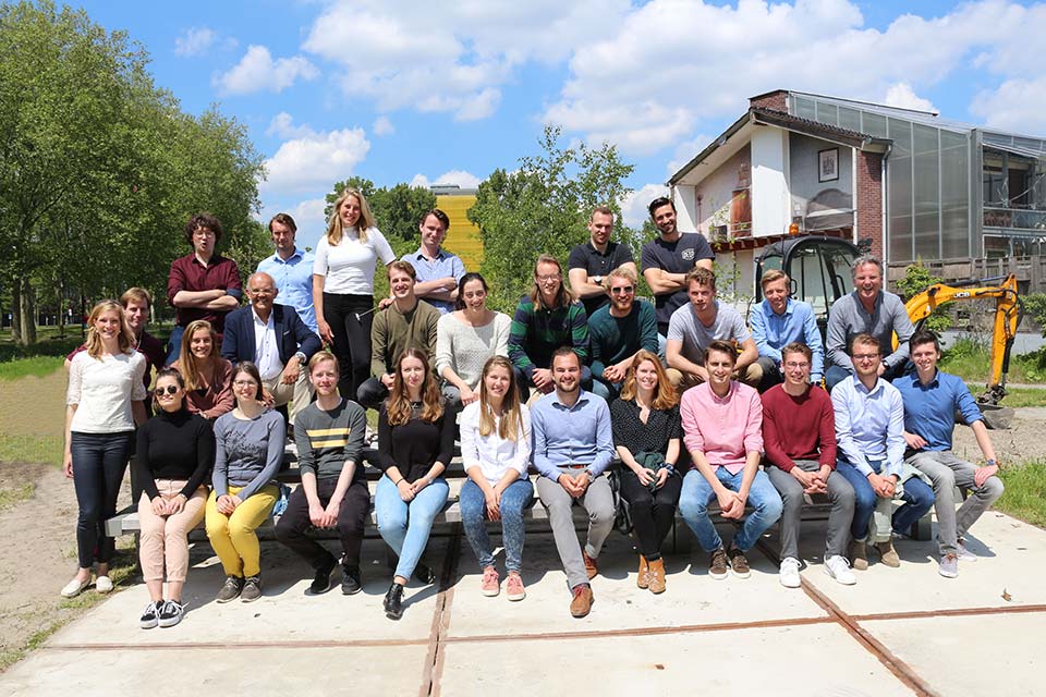 Teamfoto Talent voor Transitie, uiten gemaakt