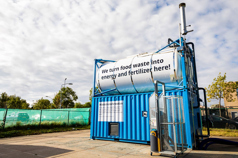 The Waste Transformers installatie