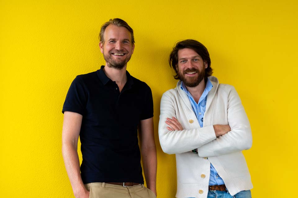 Mathijs Olieman en Sven Pluut
