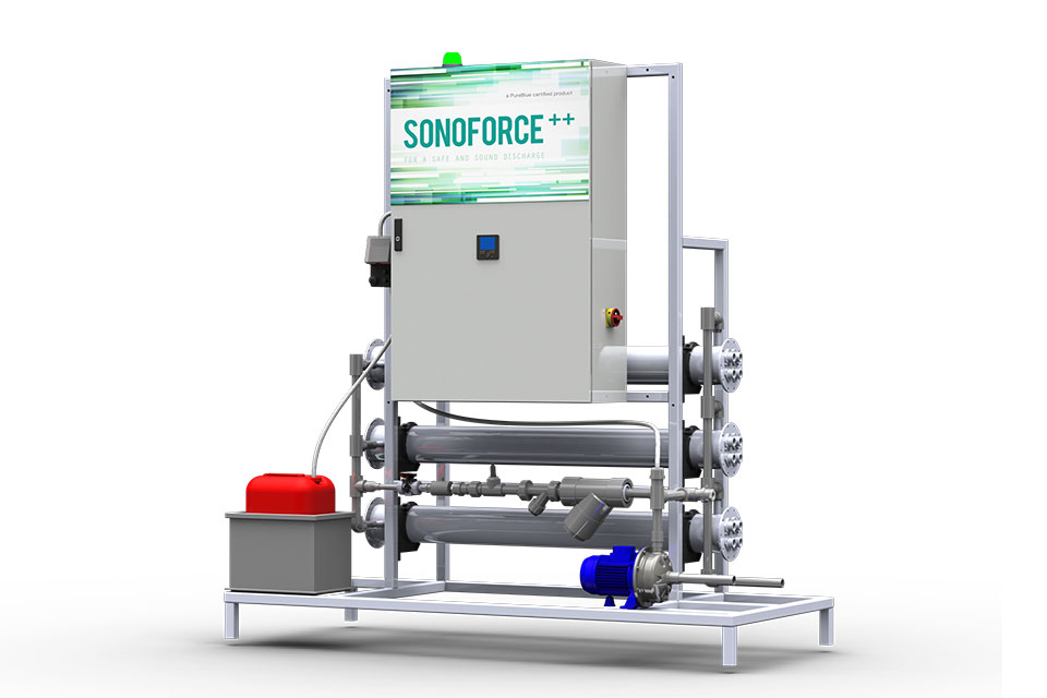 Sonoforce render installatie