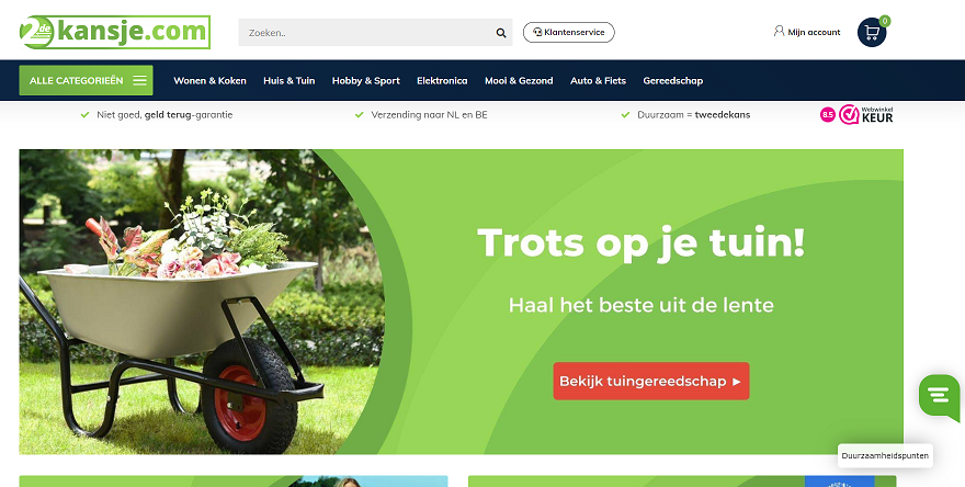 Platform voor geretourneerde artikelen - New returns BV