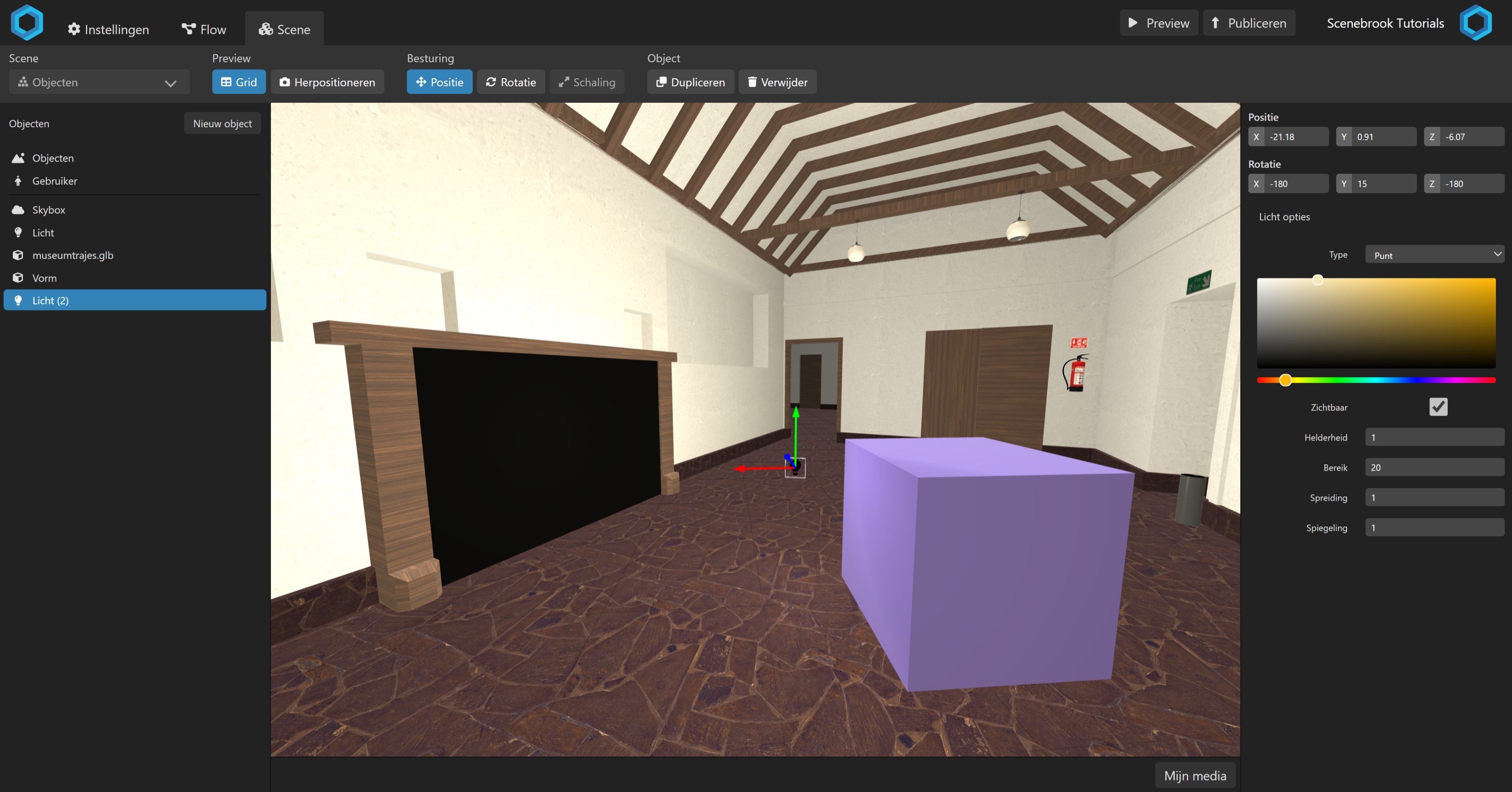 Ontwikkelen van software-innovaties t.b.v. virtual reality. - Tellick Experience 