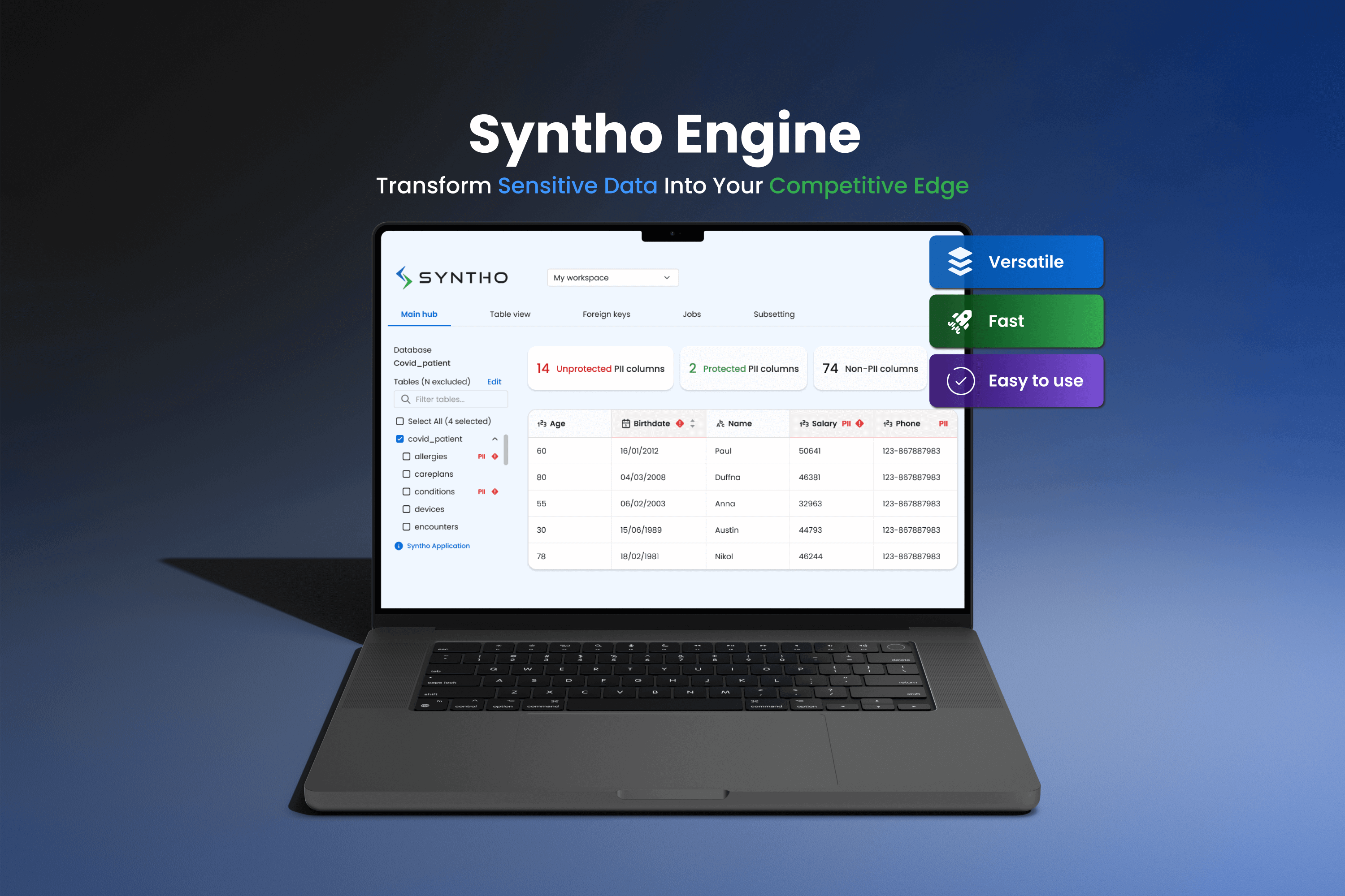 Syntho The Syntho Engine