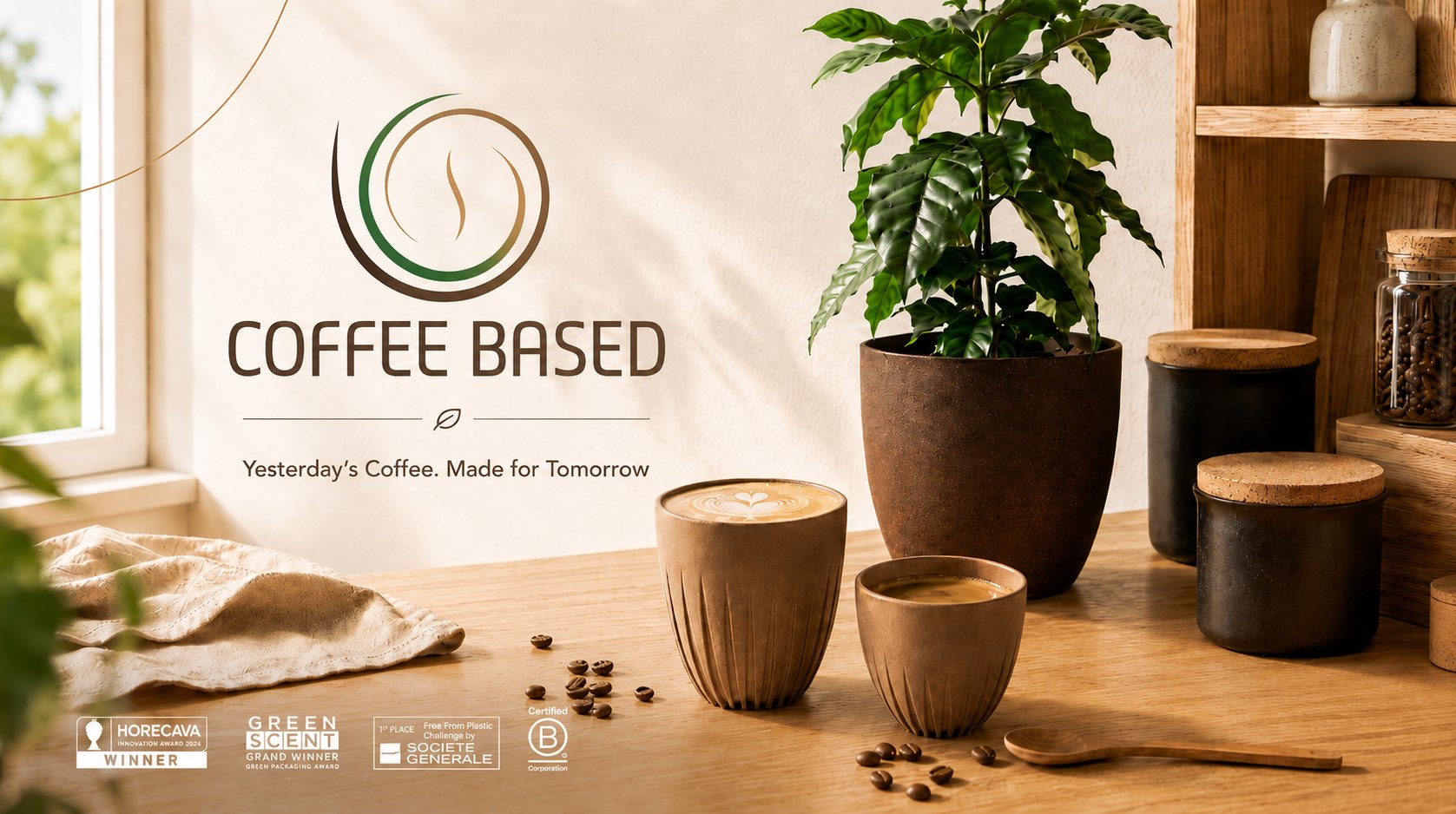 Coffee Based - De koffie van gisteren, voor de producten van morgen.