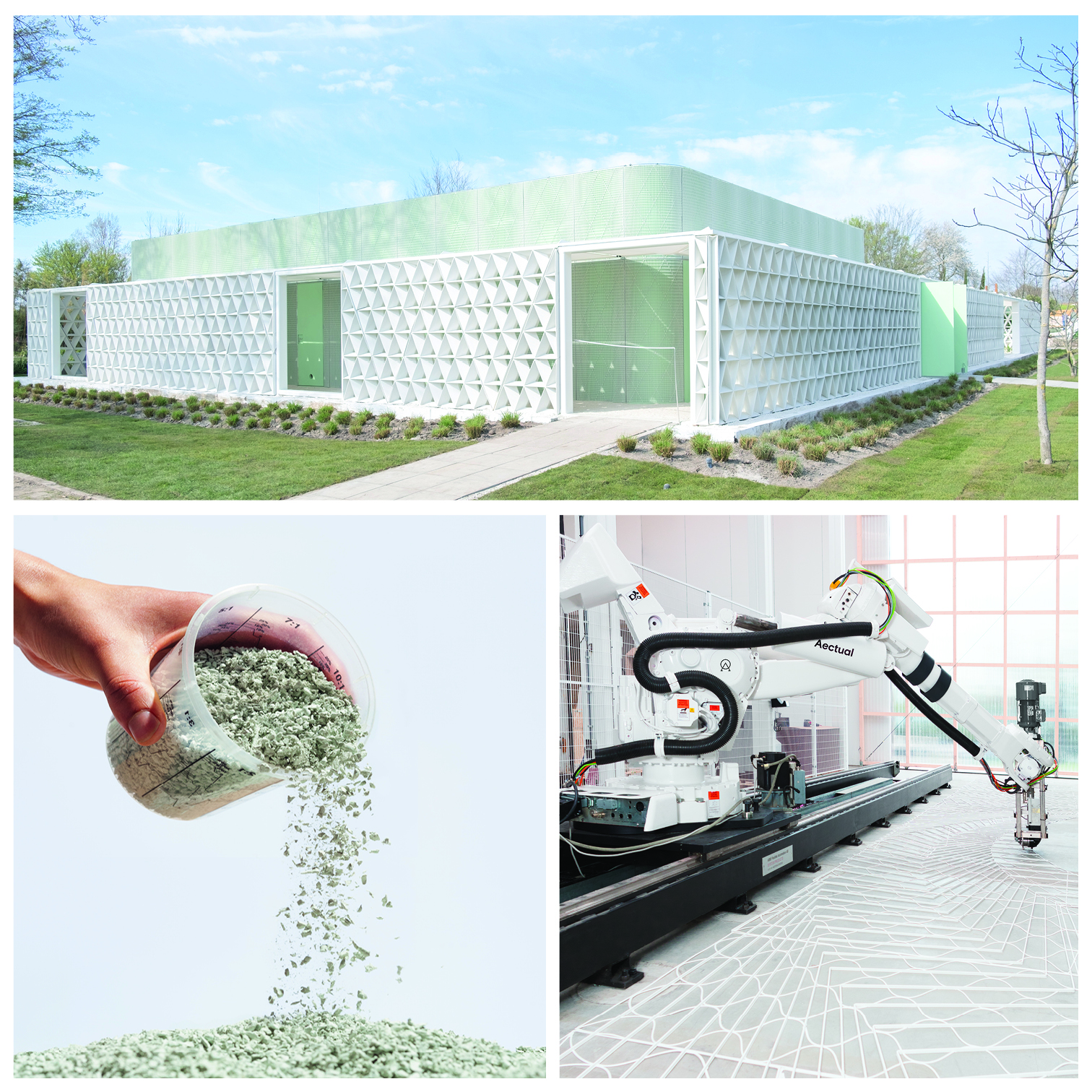 Aectual - 3D geprinte circulaire interieurs