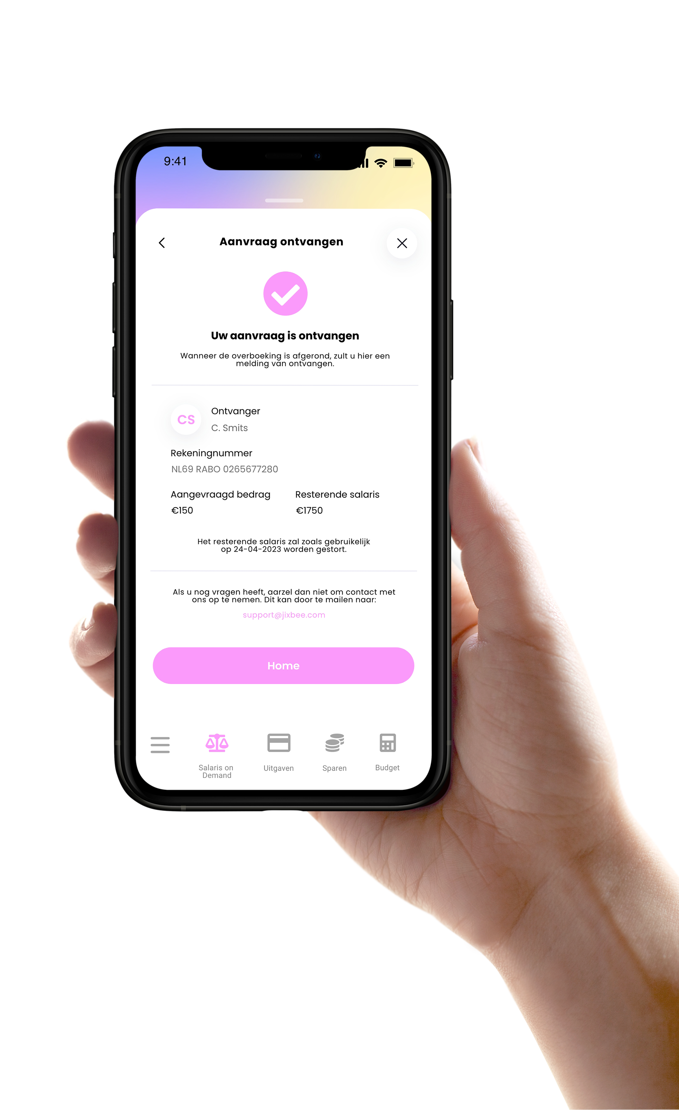 Salaris On Demand - Jixbee