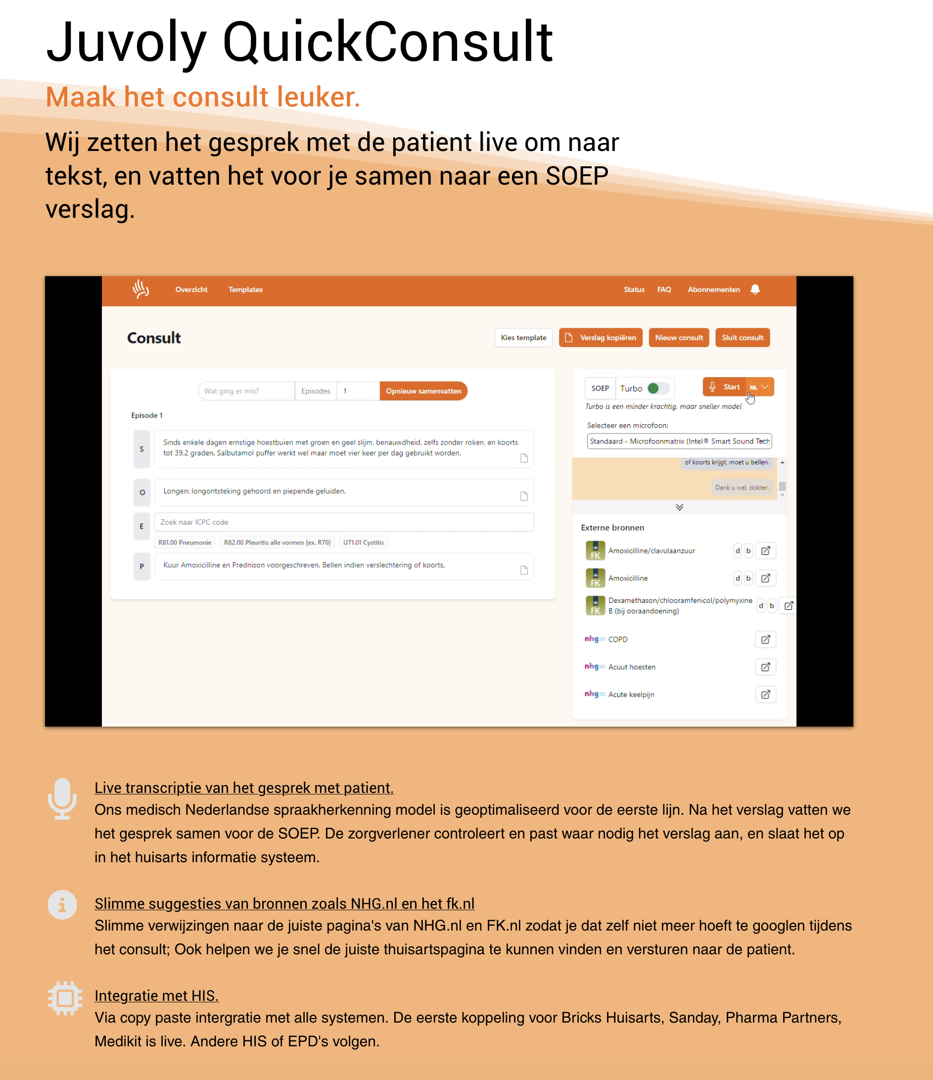 Nederlandse medische spraaktechnologie - Juvoly 